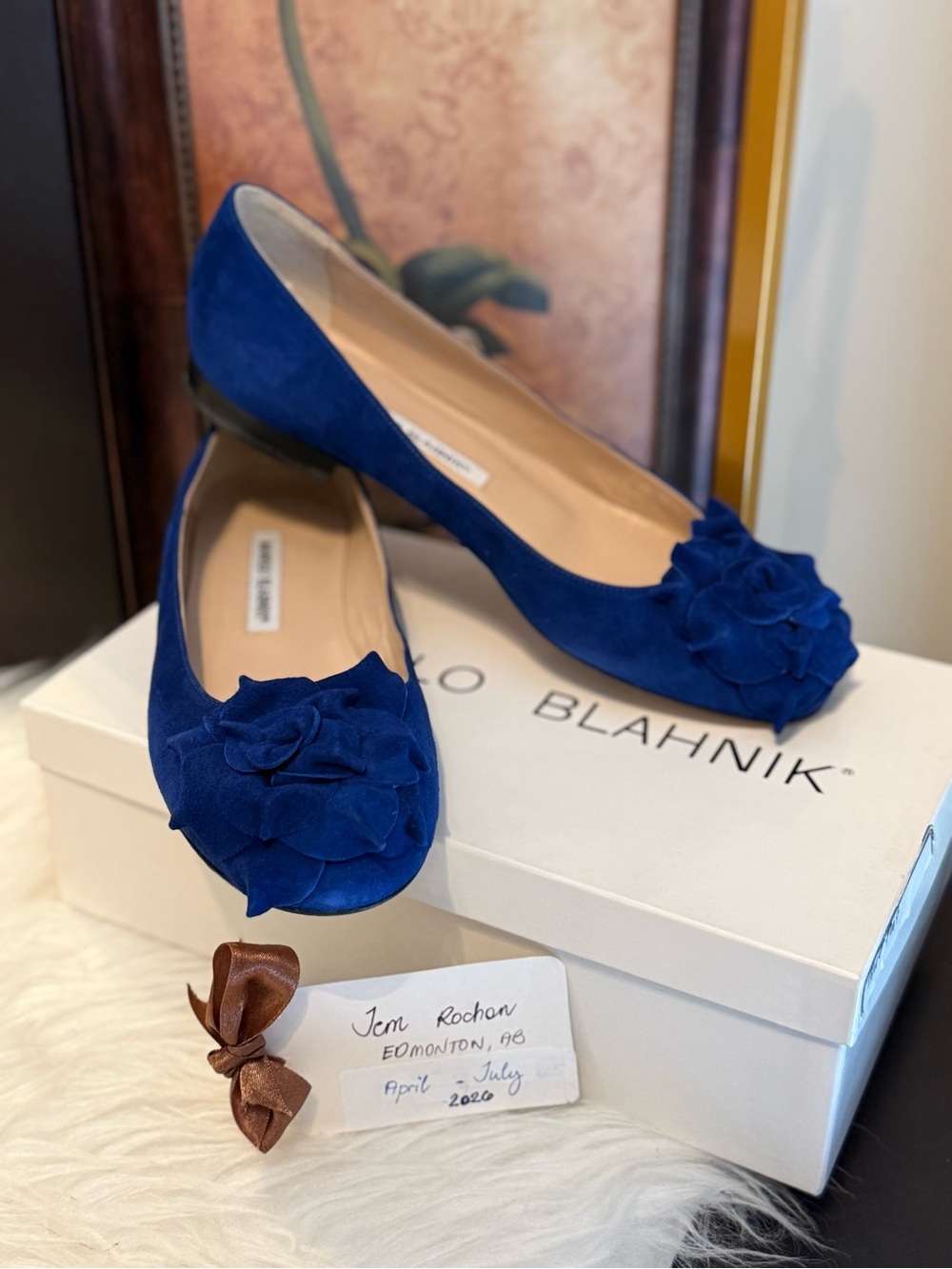 🌸Manolo Blahnik Gisella" Ballet Flats🌸
